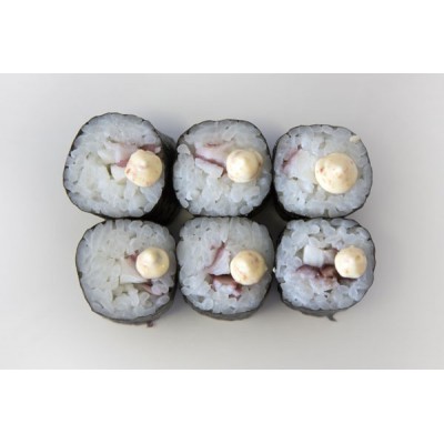 Tako maki spicy