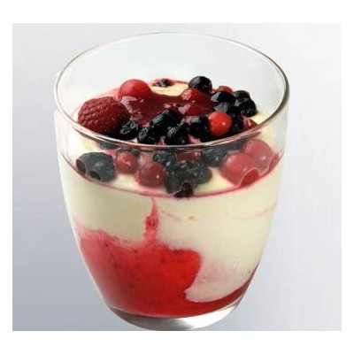 Verrine mascarpone et fruits rouges