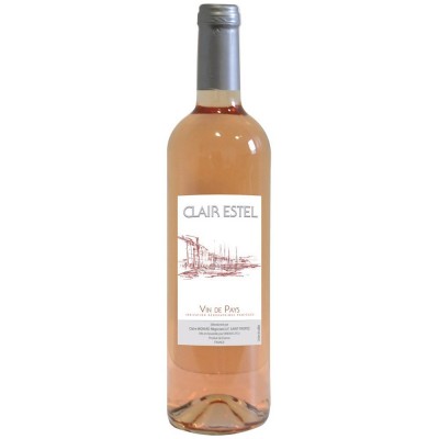 Clair Estel Méditerranée , Rosé 75 cl