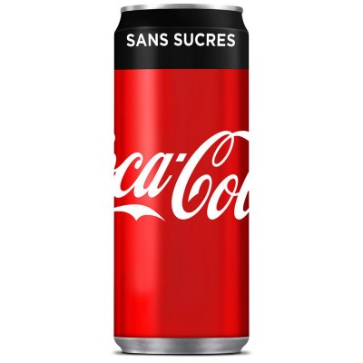 Coca Cola sans sucre 33 cl